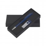 Набор ручка + флеш-карта 8Гб в футляре, темно-синий