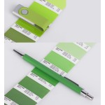 Набор ручка + флеш-карта 8 Гб в футляре, покрытие soft touch, зеленое яблоко