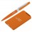 Набор ручка + зарядное устройство 4000 mAh в футляре, покрытие soft touch, оранжевый