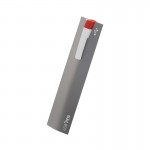 Ручка с флеш-картой USB 8GB «TURNUS M», белый с красным