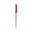 Ручка шариковая Zoom Red, серебристый с красным