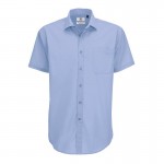 Рубашка мужская с коротким рукавом Smart SSL/men, корпоративный голубой