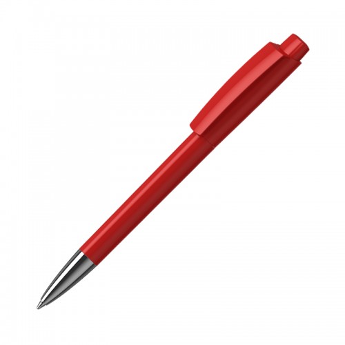 Ручка шариковая ZENO M, белый, красный