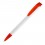 Ручка шариковая JONA T, белый/синий прозрачный#, белый с красным