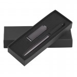 Набор ручка + флеш-карта 8 Гб в футляре, титаниум с черным