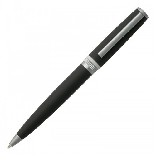 Ручка шариковая Gear Grey, черный