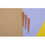 Ручка шариковая ZENO M, белый, оранжевый