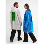 Дождевик-плащ CloudTime с печатью в один цвет на заказ
