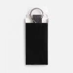 Брелок с карабином Rengas, черный