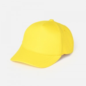 Бейсболка Basic, желтая