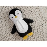 Мягкая игрушка Beastie Toys, пингвиненок с белым шарфом