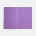 Ежедневник Flat, недатированный, фиолетовый, ver.2