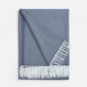 Плед «Гирвас», синий