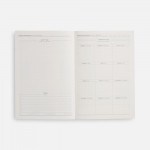 Ежедневник-органайзер Twill, недатированный, черный