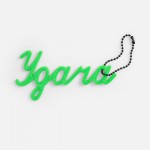 Подвеска Word, 3D-печать на заказ, удача