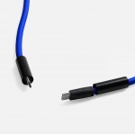 Кабель-ланьярд energyFlex Power Delivery 60 Вт, темно-синий Кабель-ланьярд energyFlex Power Delivery 60 Вт, темно-синий