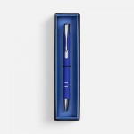 Ручка шариковая Keskus Soft Touch в футляре, синяя
