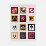 Стикерпак UV-DTF Industry, металлургия