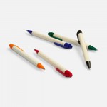 Ручка шариковая MilkMake, оранжевая Ручка шариковая MilkMake, оранжевая