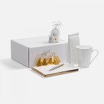 Набор «Планы на счастье», белый с золотистым Набор «Планы на счастье», белый с золотистым