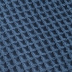 Плед вафельный Elenglect, темно-синий