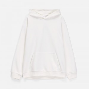 Худи унисекс оверсайз Songo, молочно-белое