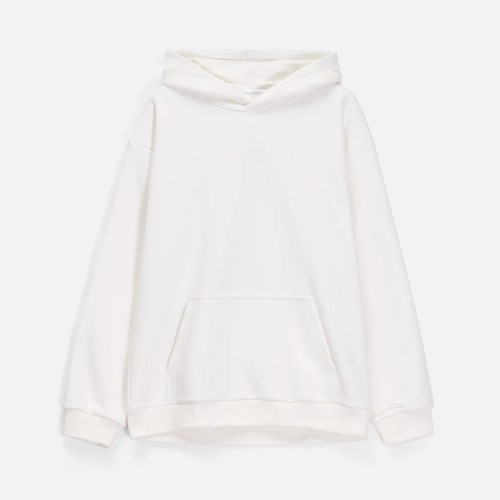 Худи унисекс оверсайз Songo, молочно-белое