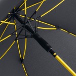 Зонт-трость с цветными спицами Color Style, желтый