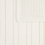 Шарф Knit Beat, белый (молочный)