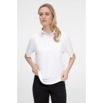 Рубашка поло унисекс Senti, белая