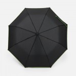 Зонт складной Edgeline, зеленое яблоко