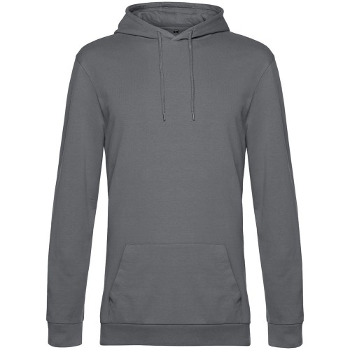 Толстовка с капюшоном унисекс Hoodie, серая (стальная)