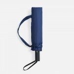 Зонт обратного сложения twoGether с двойным куполом, темно-синий