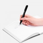 Ручка шариковая Lucenti с подсветкой логотипа, в футляре, черная