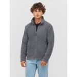 Куртка флисовая унисекс Nitro, серо-бежевая