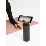 Термобутылка Magnus с магнитным держателем для телефона, черная