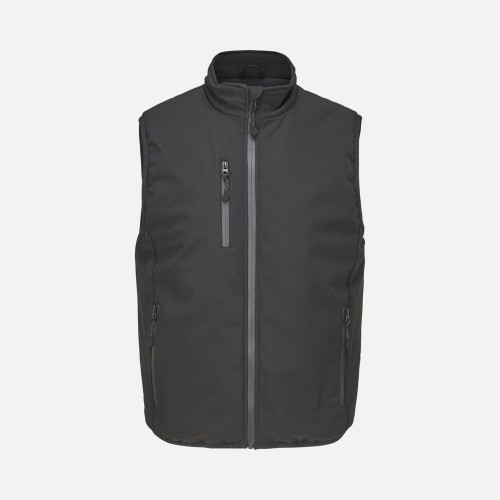 Жилет софтшелл унисекс Falcon BW, черный