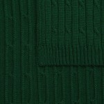 Плед Remit ver.2, темно-зеленый (хвойный)