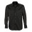 Рубашка мужская с длинным рукавом BRIGHTON, черная