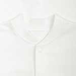 Бомбер унисекс Nuppu, молочно-белый