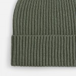 Шапка Catch Match без помпона, зеленая (полынь)