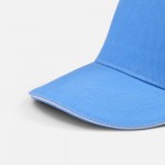 Бейсболка Classic 2.0, синяя с белым кантом