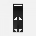 Коробка складная Holdfold, L, черная