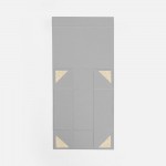 Коробка складная Quadra Fold, серая