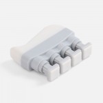 Эспандер кистевой FingerTap, серый с белым