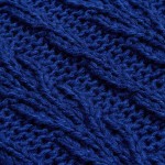 Плед Eloisa, темно-синий (кобальт)