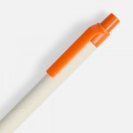 Ручка шариковая MilkMake, оранжевая Ручка шариковая MilkMake, оранжевая