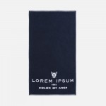 Полотенце на заказ Surpass с пестротканым логотипом, большое