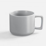 Чашка Jumbo в коробке матовая, светло-серая