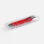 Набор из 2 ручек Keskus Soft Touch, красный